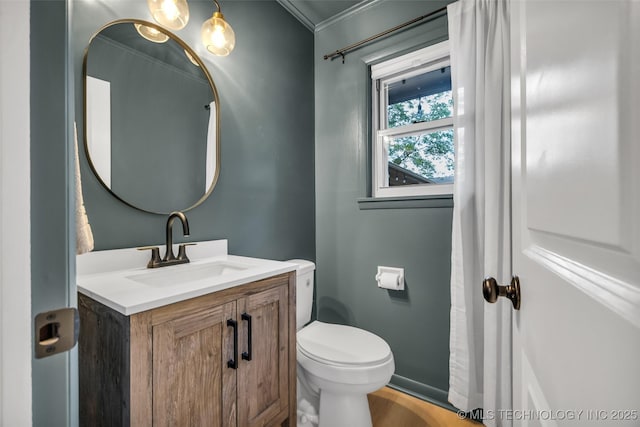4023 E 36th St S, Tulsa, OK 74135 - bathroom featuring vanity and wood finished floors