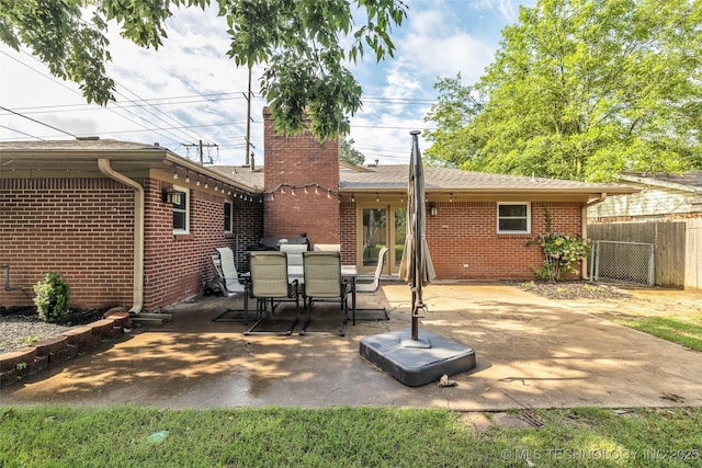4023 E 36th St S, Tulsa, OK 74135 - view of patio / terrace featuring outdoor dining space
