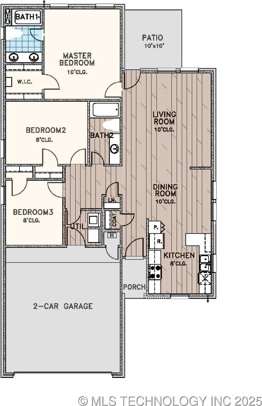 27155 E 109th St S, Coweta, OK 74429 - room layout