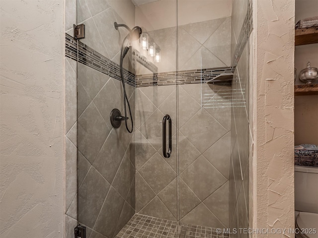 32188 E 738th Rd, Wagoner, OK 74467 - bathroom featuring a shower stall