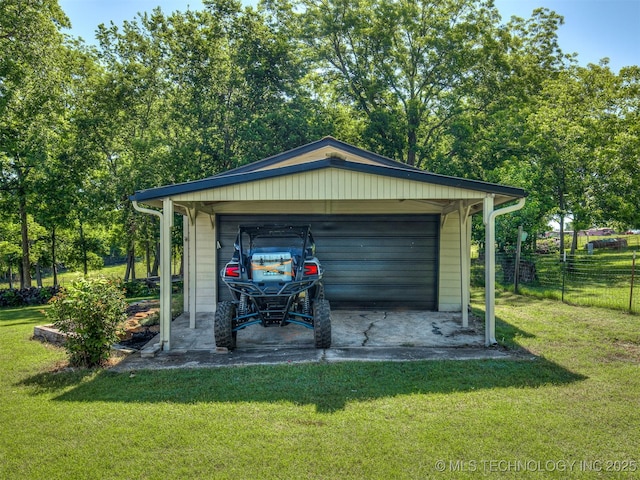 32188 E 738th Rd, Wagoner, OK 74467 - view of detached garage