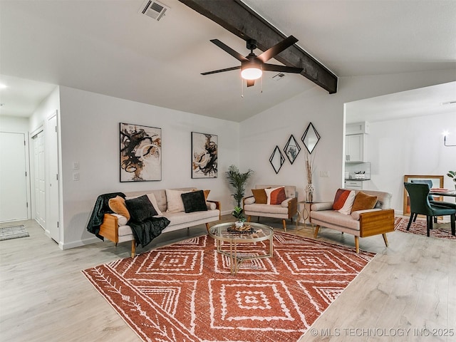 316 E Austin St, Broken Arrow, OK 74011 - living room featuring light wood-style floors, ceiling fan, and baseboards
