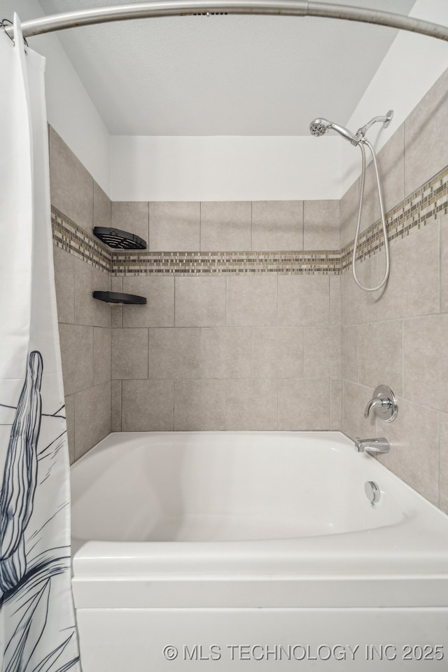 5976 E 147th St S, Bixby, OK 74008 - bathroom featuring shower / tub combo