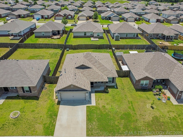 5976 E 147th St S, Bixby, OK 74008 - aerial perspective of suburban area