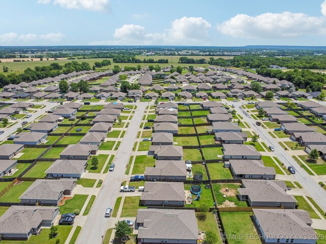 5976 E 147th St S, Bixby, OK 74008 - aerial view of residential area