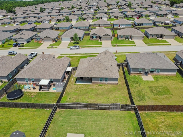 5976 E 147th St S, Bixby, OK 74008 - aerial perspective of suburban area