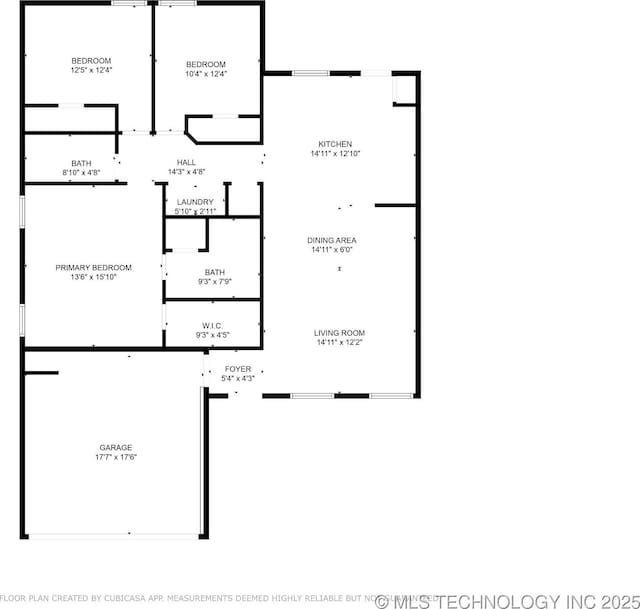 5976 E 147th St S, Bixby, OK 74008 - floor plan / room layout