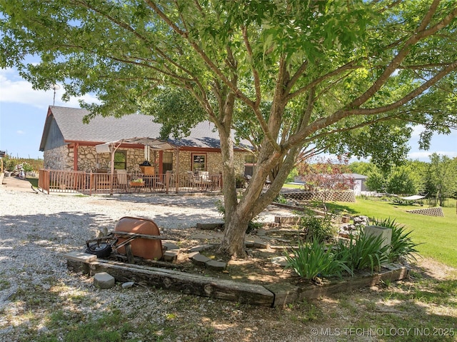 6472 Kings Rd, Ardmore, OK 73401 - view of green lawn