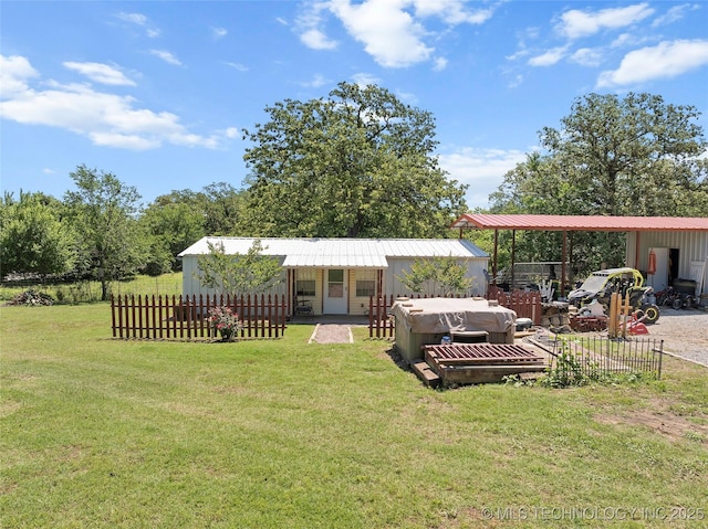 6472 Kings Rd, Ardmore, OK 73401 - view of yard
