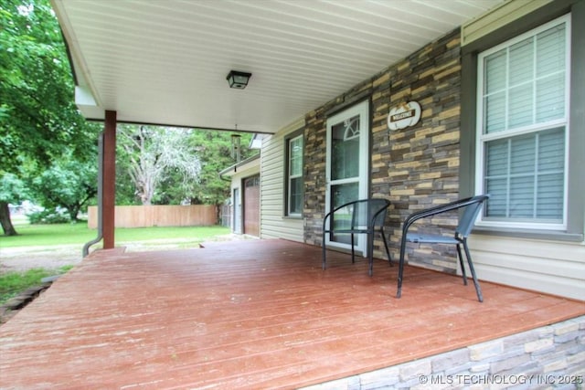 410 Shawnee St, So Coffeyville, OK 74072 - view of porch