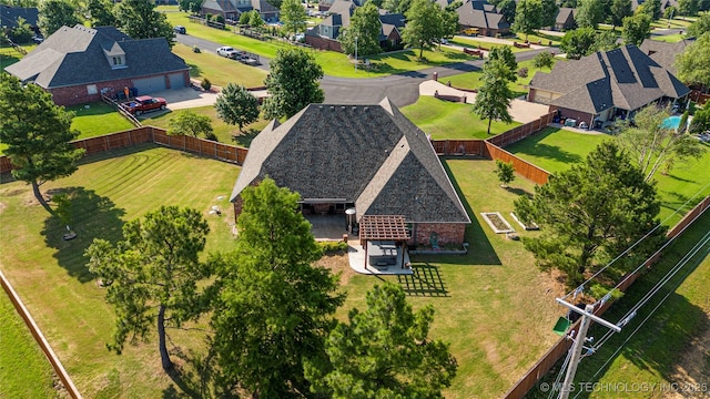 6601 E 85th St, Owasso, OK 74055 - aerial view of residential area
