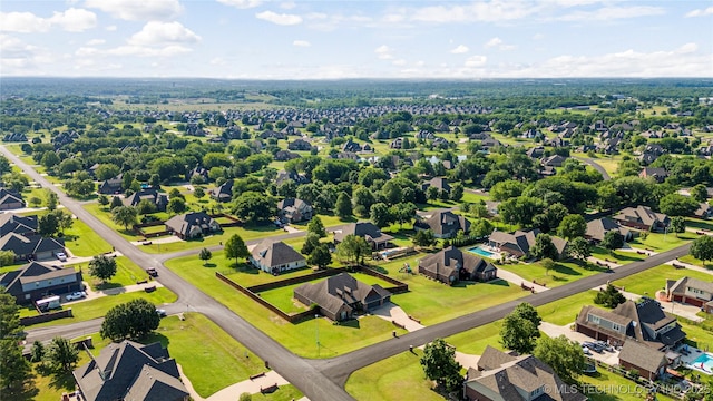 6601 E 85th St, Owasso, OK 74055 - aerial view of residential area