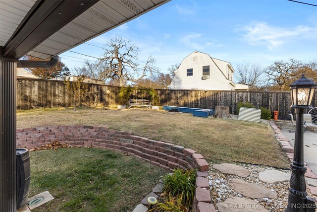 722 E 18th St, Ada, OK 74820 - view of yard featuring central AC unit