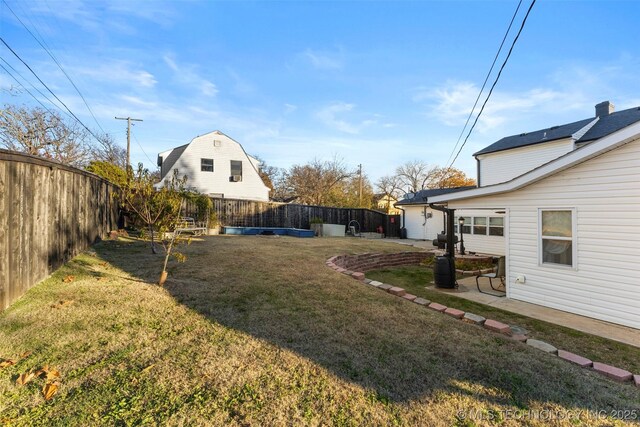 722 E 18th St, Ada, OK 74820 - view of yard with a patio area