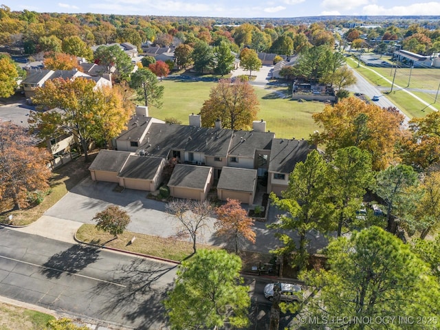2806 E 84th St Unit 3, Tulsa, OK 74137 - aerial view of residential area