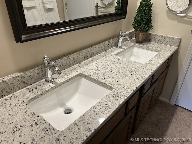 2806 E 84th St Unit 3, Tulsa, OK 74137 - bathroom featuring double vanity