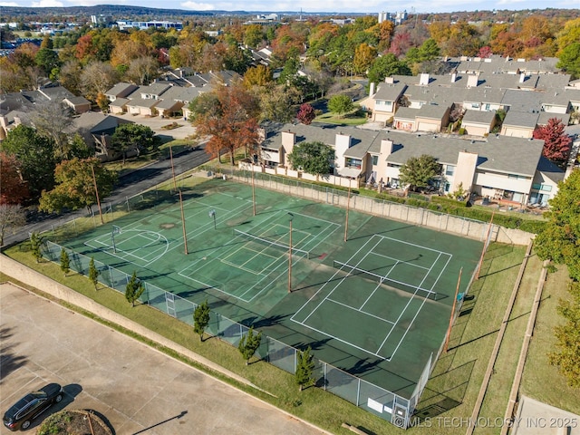 2806 E 84th St Unit 3, Tulsa, OK 74137 - aerial view of residential area