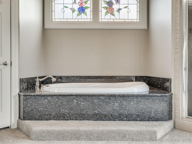 23240 E 90th St S, Broken Arrow, OK 74014 - bathroom featuring a garden tub