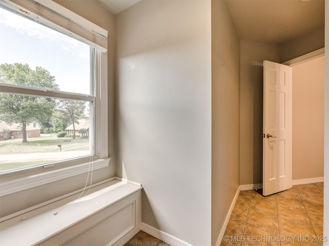 23240 E 90th St S, Broken Arrow, OK 74014 - bathroom featuring plenty of natural light, baseboards, and tile patterned flooring