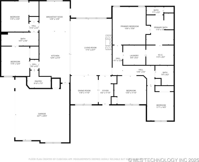9015 N 65th E Pl, Owasso, OK 74055 - property floor plan