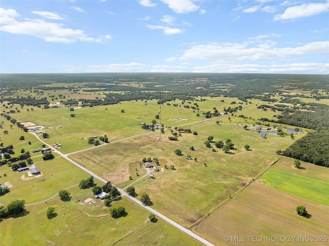 4180 Countyline, Ardmore, OK 73401 - overview of rural landscape