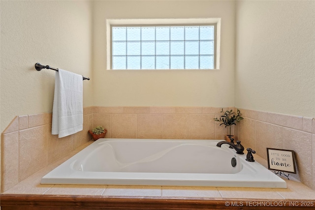 4180 Countyline, Ardmore, OK 73401 - bathroom with a garden tub