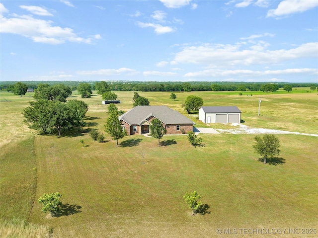 4180 Countyline, Ardmore, OK 73401 - overview of rural landscape