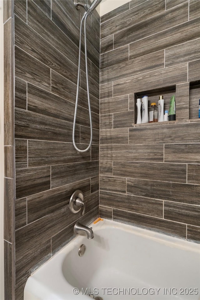 1228 S Erie Ave, Tulsa, OK 74112 - full bathroom featuring washtub / shower combination