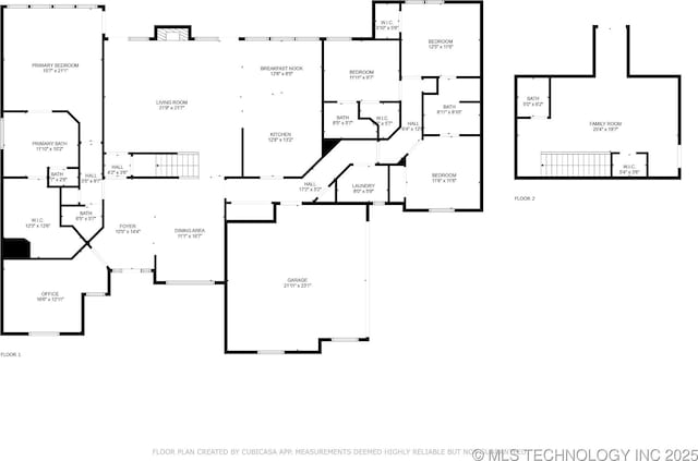 316 E 44th St, Sand Springs, OK 74063 - view of floor plan / room layout