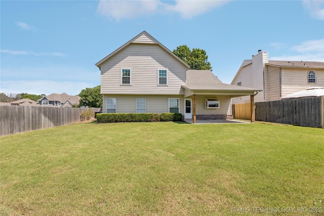 2817 W Oakland St, Broken Arrow, OK 74012 - back of property featuring a patio