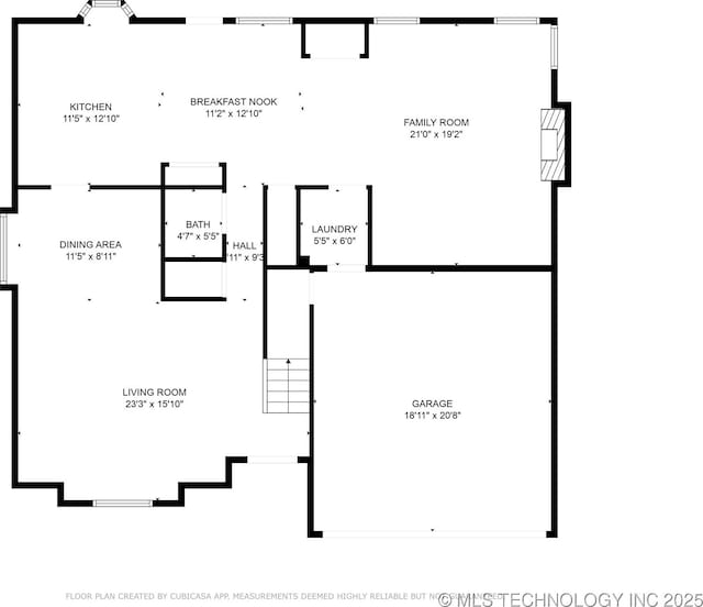 2817 W Oakland St, Broken Arrow, OK 74012 - floor plan / room layout