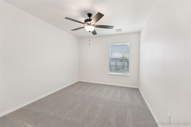 2817 W Oakland St, Broken Arrow, OK 74012 - carpeted empty room with ceiling fan and baseboards