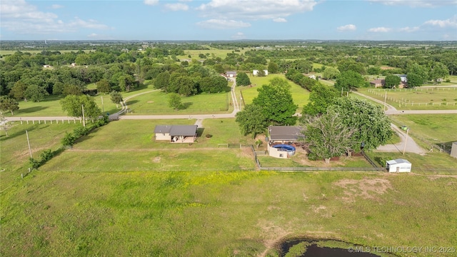 1200 S Oak Grove Rd, Cushing, OK 74023 - overview of rural landscape