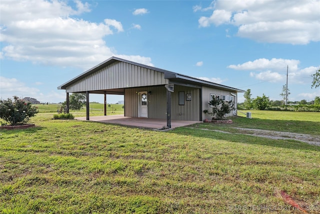 1200 S Oak Grove Rd, Cushing, OK 74023 - view of outbuilding with a carport