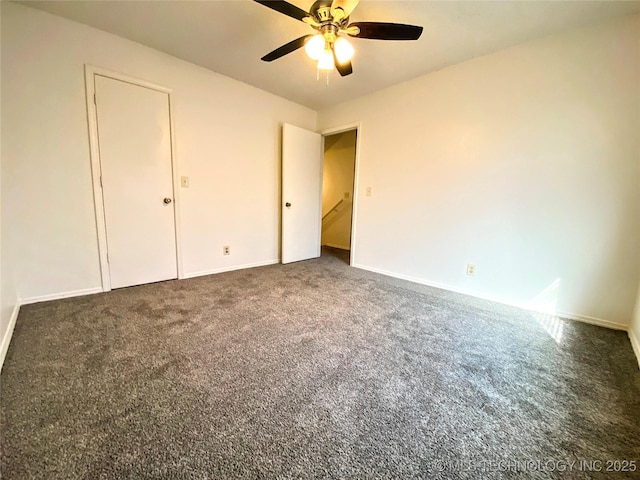 7205 S Date Pl, Broken Arrow, OK 74011 - unfurnished bedroom featuring carpet flooring and baseboards