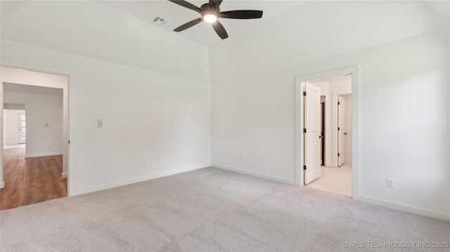 2508 W Birmingham St, Broken Arrow, OK 74011 - spare room with a ceiling fan and carpet floors