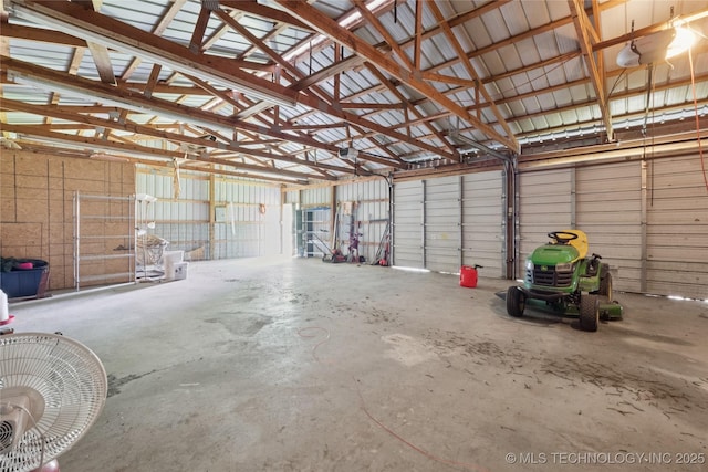 385077 E 1160th Rd, Weleetka, OK 74880 - view of garage