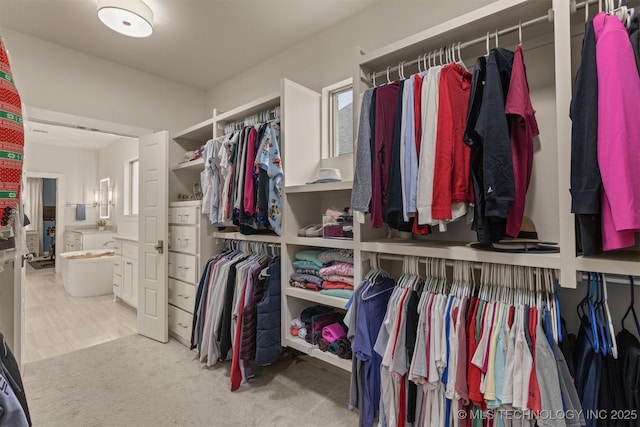 6705 S Palm Ave, Broken Arrow, OK 74011 - spacious closet with carpet flooring