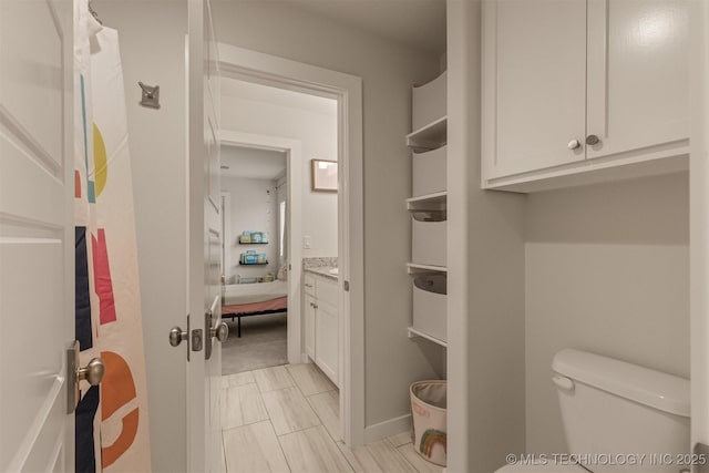 6705 S Palm Ave, Broken Arrow, OK 74011 - full bathroom with vanity and toilet