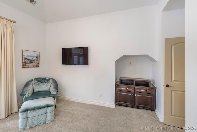 1412 E 37th St, Tulsa, OK 74105 - living area with light colored carpet and baseboards