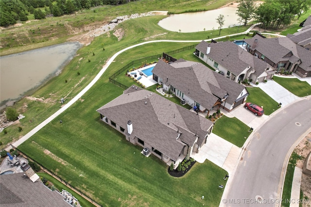 3406 W Quantico Pl, Broken Arrow, OK 74011 - aerial view of property's location featuring a nearby body of water