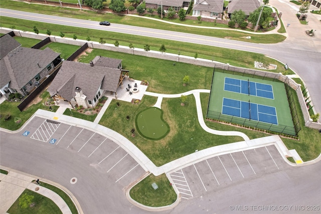 3406 W Quantico Pl, Broken Arrow, OK 74011 - aerial perspective of suburban area