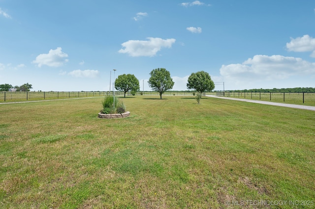 6200 E 340th Rd, Talala, OK 74080 - view of yard featuring a view of countryside