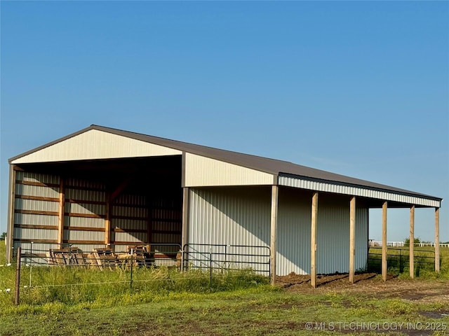 6200 E 340th Rd, Talala, OK 74080 - view of pole building