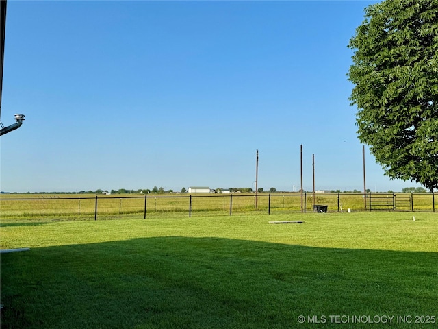 6200 E 340th Rd, Talala, OK 74080 - view of yard featuring a view of countryside