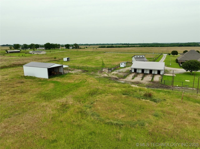 6200 E 340th Rd, Talala, OK 74080 - overview of rural landscape featuring a pastoral area