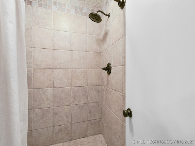 402 Beaumont Dr, Ardmore, OK 73401 - full bath featuring tiled shower