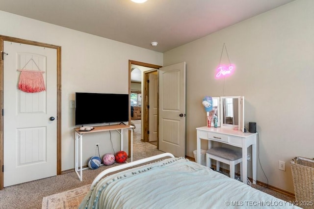 233 Murray Pl, Mannford, OK 74044 - bedroom featuring carpet floors and baseboards