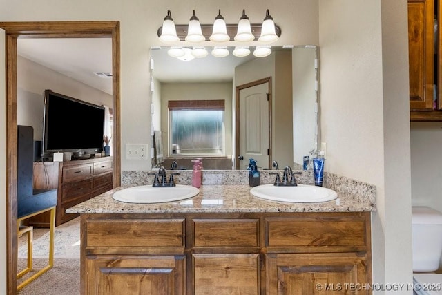233 Murray Pl, Mannford, OK 74044 - bathroom with double vanity