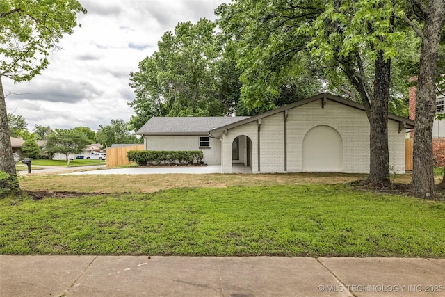 7362 S 68th E Ave, Tulsa, OK 74133 - view of front of house featuring brick siding